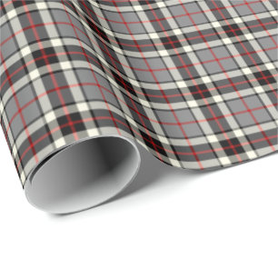 Thompson Clan Grijs Formele Jurk Tartan Cadeaupapier