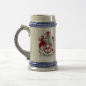 Thompson Coat of Arms Stein - Family Crest Bierpul (Links)