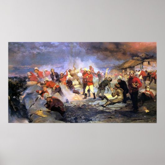 Thompson - Defense of Rorkes Drift Poster (Voorkant)
