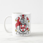 Thompson Family Crest Koffiemok (Links)