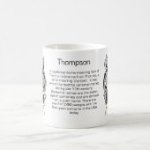 Thompson Family Crest Mok (Center)