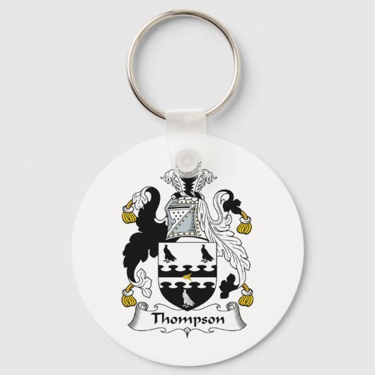 Thompson Family Crest Sleutelhanger (Voorkant)