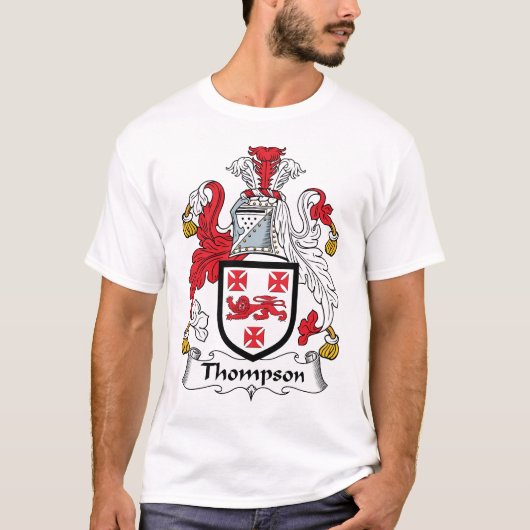 Thompson Family Crest T-shirt (Voorkant)