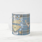 Thompson Family (Ierse nationaliteit) Wapenvanger Matglas Koffiemok (Voorkant links)