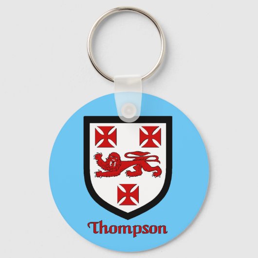 Thompson Family Shield Sleutelhanger (Voorkant)