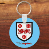 Thompson Family Shield Sleutelhanger (Voorkant)