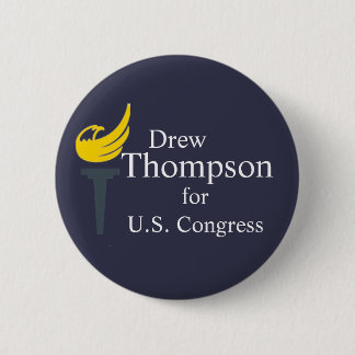 Thompson for Congress Button