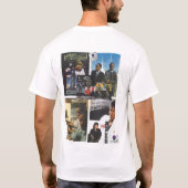 THOMPSON GELUIDSCHECK Heren Basic T-Shirt (Achterkant)