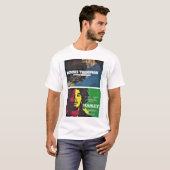 THOMPSON GELUIDSCHECK Heren Basic T-Shirt (Voorkant volledig)
