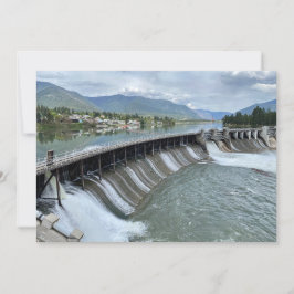 Thompson Herfsten Dam Notitiekaartje