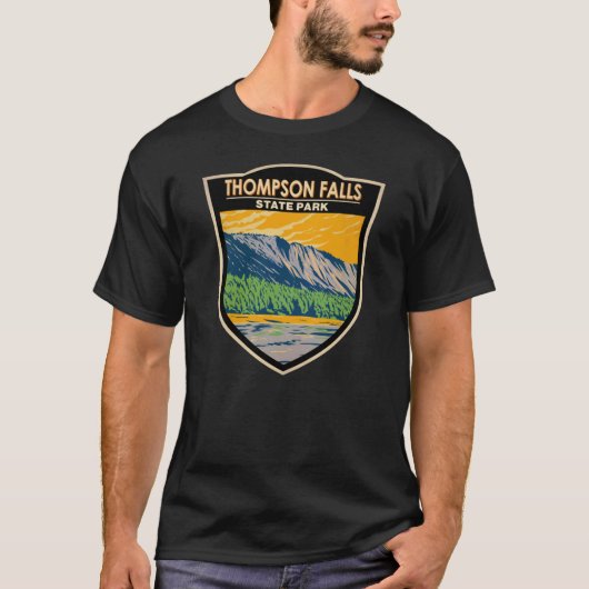 Thompson Herfsten State Park Montana  T-shirt (Voorkant)