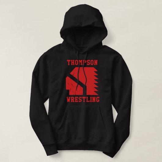 Thompson High School Wrestling (Vision Quest) Clas Hoodie (Design voorkant)