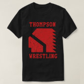 Thompson High School Wrestling (Vision Quest) Clas T-shirt (Design voorkant)