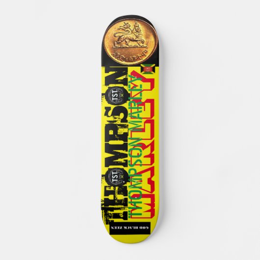 THOMPSON MARLEY OFFICIAL Skateboard (Voorkant)