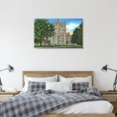 Thompson Memorial Library, Vassar College Canvas Afdruk (Insitu (Slaapkamer))