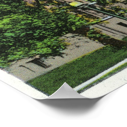 Thompson Memorial Library, Vassar College Poster (Hoek)