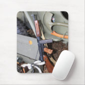 Thompson SMG van Jeep Muismat (Met muis)