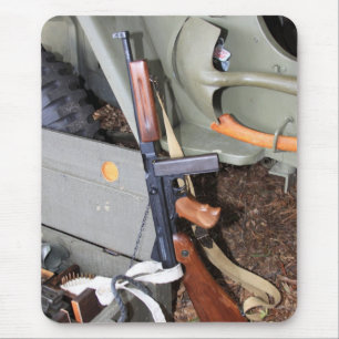 Thompson SMG van Jeep Muismat