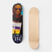 THOMPSON SPIN TWINS DINO Skateboard (Voorkant)