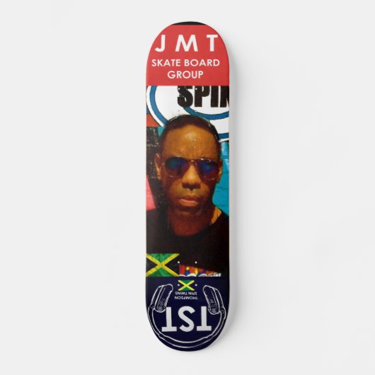 THOMPSON SPIN TWINS DINO Skateboard (Voorkant)