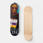 THOMPSON SPIN TWINS DINO Skateboard (Voorkant)