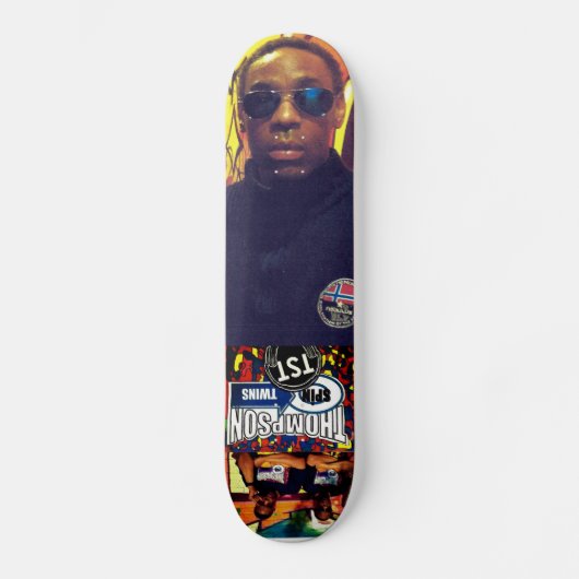 Thompson Spin Twins DINO TRIBUTE Skateboard (Voorkant)