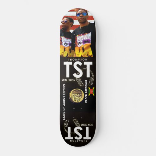 THOMPSON SPIN TWINS/JMT SKATEBOARDS (Voorkant)