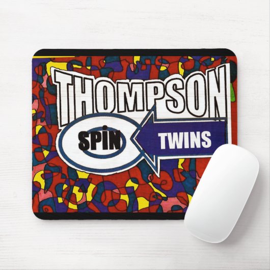 THOMPSON SPIN TWINS Mousepad Muismat (Met muis)