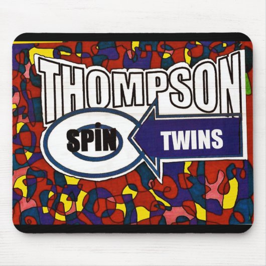 THOMPSON SPIN TWINS Mousepad Muismat (Voorkant)