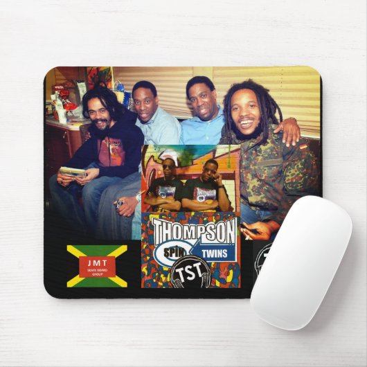 THOMPSON SPIN TWINS OFFICIAL Mousepad Muismat (Met muis)