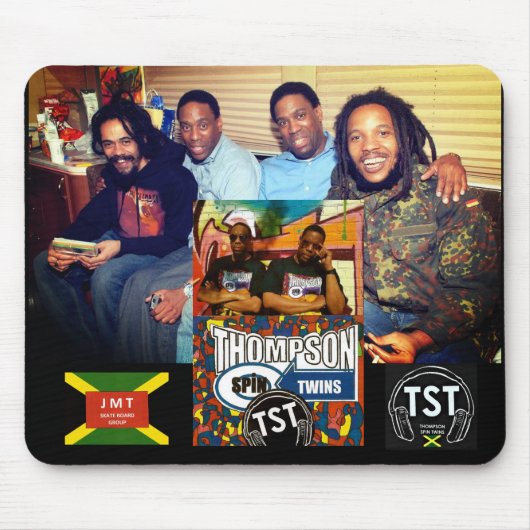 THOMPSON SPIN TWINS OFFICIAL Mousepad Muismat (Voorkant)