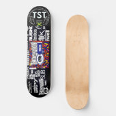 THOMPSON SPIN TWINS OFFICIEEL Skateboard (Voorkant)