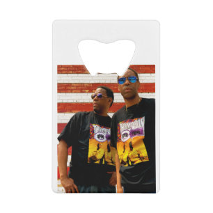 THOMPSON SPIN TWINS (OFFICIËLE MERCHANDISE) TOUR CREDITKAART FLESSENOPENER