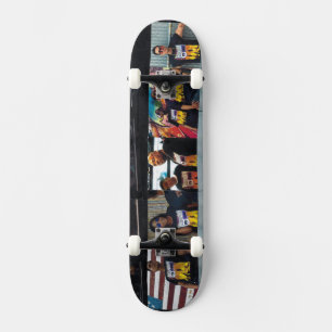 THOMPSON SPIN TWINS (OFFICIËLE MERCHANDISE) TOUR PERSOONLIJK SKATEBOARD