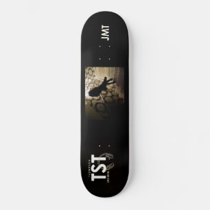 THOMPSON SPIN TWINS (OFFICIËLE MERCHANDISE) TOUR PERSOONLIJK SKATEBOARD