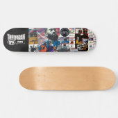 THOMPSON SPIN TWINS (OFFICIËLE MERCHANDISE) TOUR PERSOONLIJK SKATEBOARD (Horizontaal)