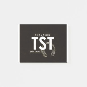 THOMPSON SPIN TWINS (OFFICIËLE MERCHANDISE) TOUR POST-IT® NOTES