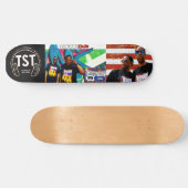 THOMPSON SPIN TWINS OFFICIËLE SKATEBOARD (Horizontaal)