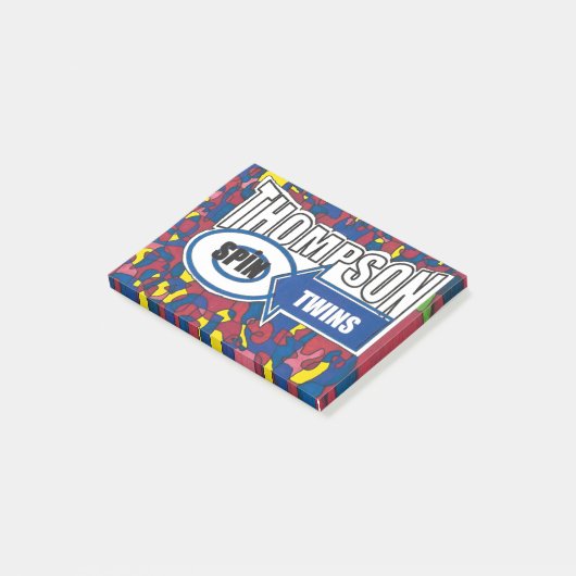 Thompson Spin Twins. Post-it® Notes (Schuin)