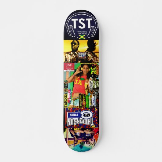 THOMPSON SPIN TWINS TST Skateboard, 7¾-inch deck Persoonlijk Skateboard (Voorkant)