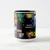 THOMPSON SPIN TWINS Two-Tone Mok, 15 oz Tweekleurige Koffiemok (Center)