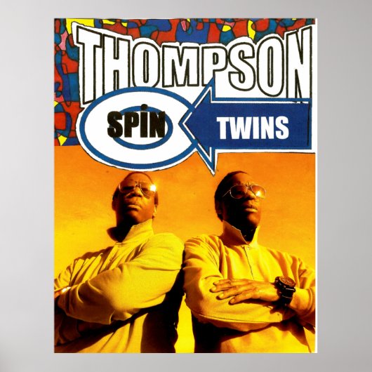 THOMPSON SPIN TWINS Waarde Poster Papier (Matte) (Voorkant)