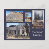 Thompson Springs Modern Ghost Town, Utah Briefkaart (Voorkant)