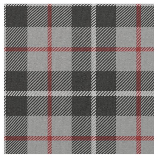Thompson Tartan Print Stof (Close Up)