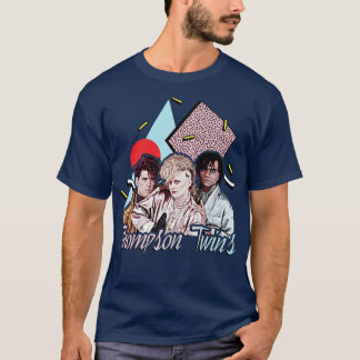 Thompson Twins Retro 80s Stijl FanArt T-shirt