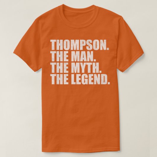 ThompsonThompson Naam Thompson voornaam T-shirt (Design voorkant)