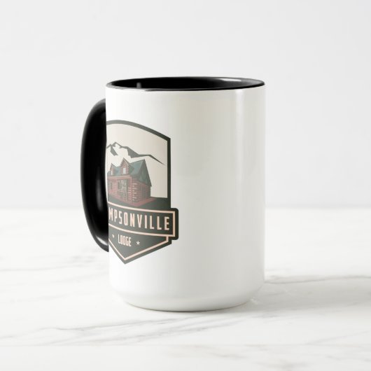 Thompsonville Lodge Mok (Voorkant links)