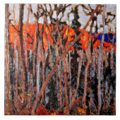 Thomson - Algonquin Park Hoesje-Mate iPhone Case Tegeltje (Voorkant)