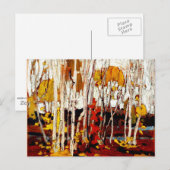 Thomson - Autumn Birches Briefkaart (Voorkant / Achterkant)