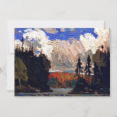 Thomson - Black Spruce in Autumn Feestdagenkaart (Voorkant)